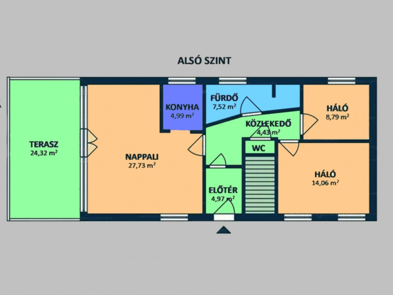 Diósd zu Vermieten Haus Kavicsos út